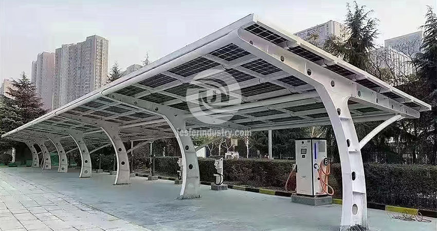 coberturas solares para estacionamentos Pardubicky krajv