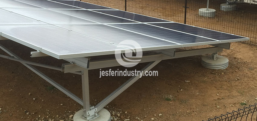 suportes de montagem de painel solar