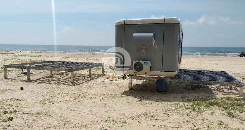 colocação de postes de cerca de metal sem concreto