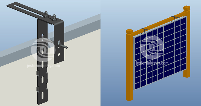 ganchos solares para telhado