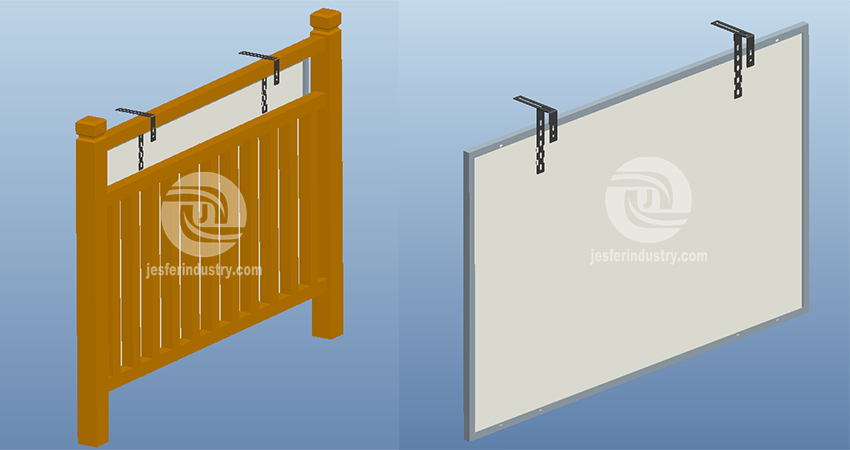 ganchos de telhado fotovoltaicos