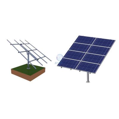 8pcs 16pcs módulos solares poste sistema de montagem à terra