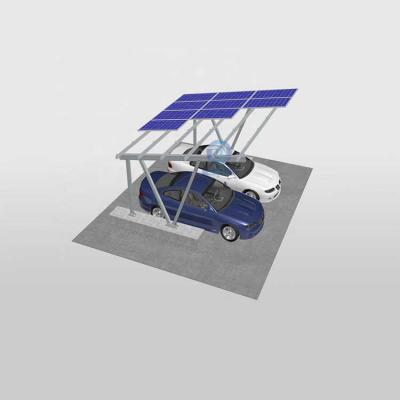garagem de estrutura de alumínio solar para uso doméstico