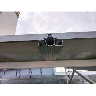 suporte de estruturas de estacionamento de painel solar à prova d'água