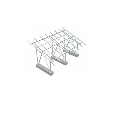 Estrutura de garagem de estacionamento com painel solar Chile