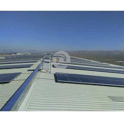Venda imperdível sistema de montagem solar de telhado de metal painéis fotovoltaicos
