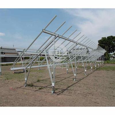 Sistemas solares de estrutura de alumínio para montagem no solo