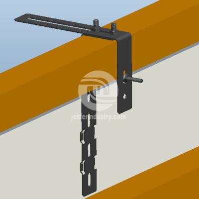 Sistema de gancho de montagem de varanda solar para a Alemanha