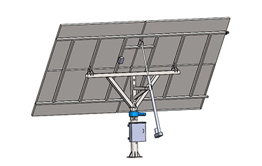 O que é a vantagem do sistema de montagem do rastreador solar?